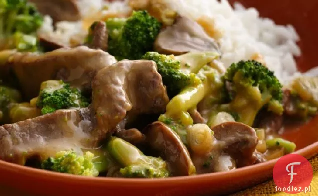 Łatwe brokuły i wołowina Stir Fry