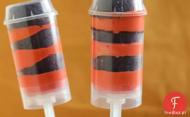 Halloween Push-It-Up Brownie Pops