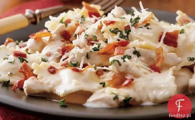 Kurczak i Ravioli Carbonara