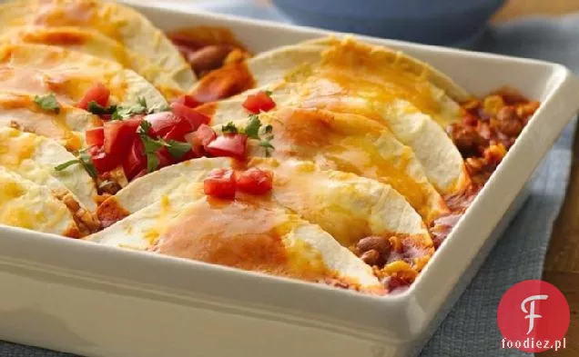 Meksykańskie Enchiladas Z Ryżem Bez Rolek
