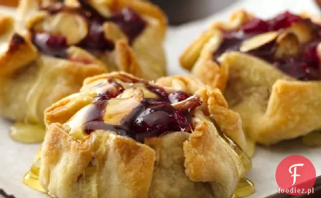 Mini Crostatas Żurawinowy Miodowo-Migdałowy