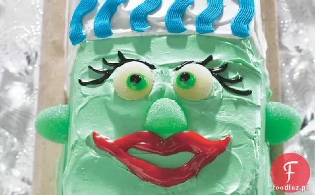 Bride of Frankenstein Cake