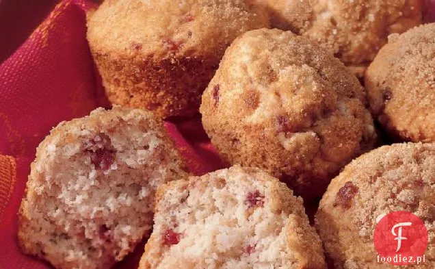 Muffiny Żurawinowe Streusel