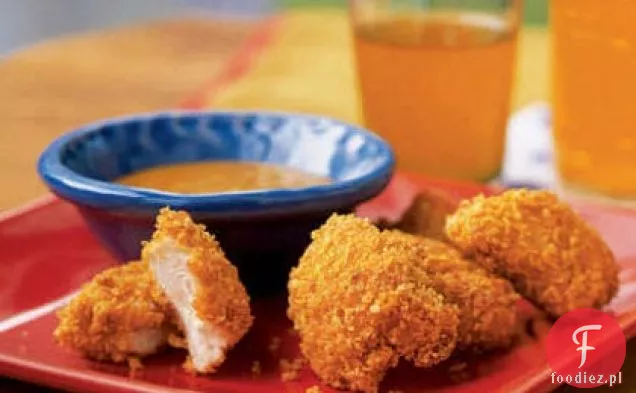 Nuggetsy z kurczaka w sosie musztardowym