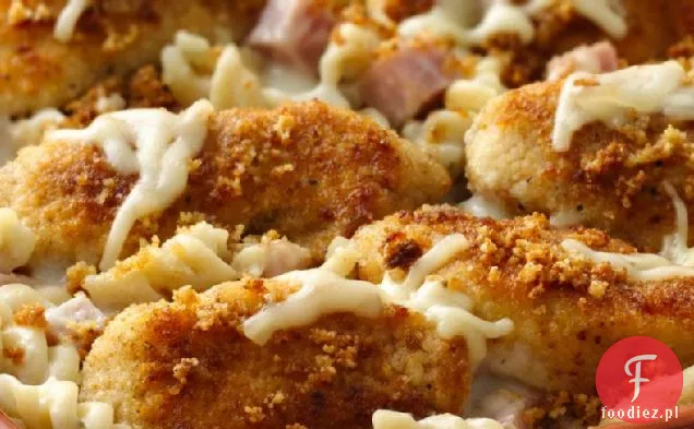 Chrupiący Kurczak z parmezanem a la Cordon Bleu