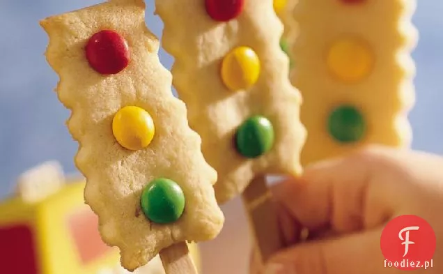 Stop - and-Go cookie Pops