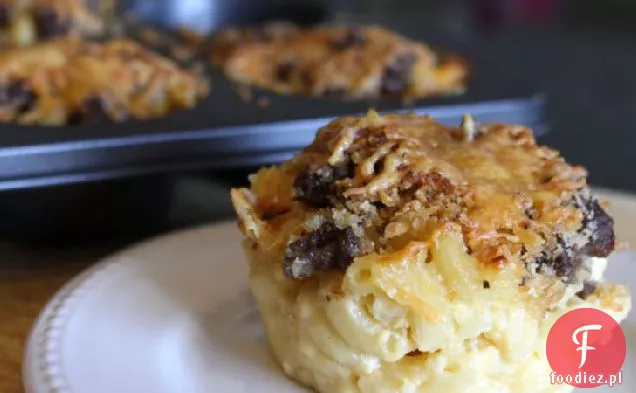 Włoskie muffinki z makaronem i serem