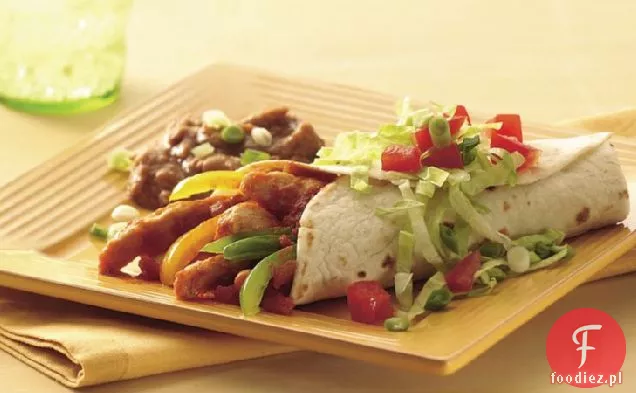 Łatwe Salsa Burritos Z Kurczaka