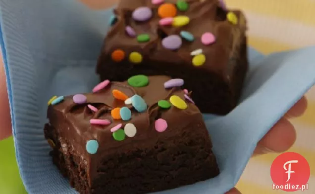 Cukierki-Posypane Matowe Brownies