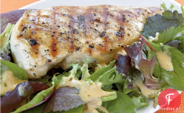 Grillowany kurczak z sosem musztardowo-estragonowym