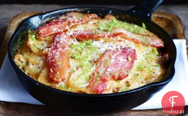 Rzepa, Boczek I Aspall Cyder Gratin