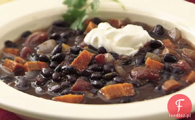 Slow-Cooker Zesty Black Bean Soup