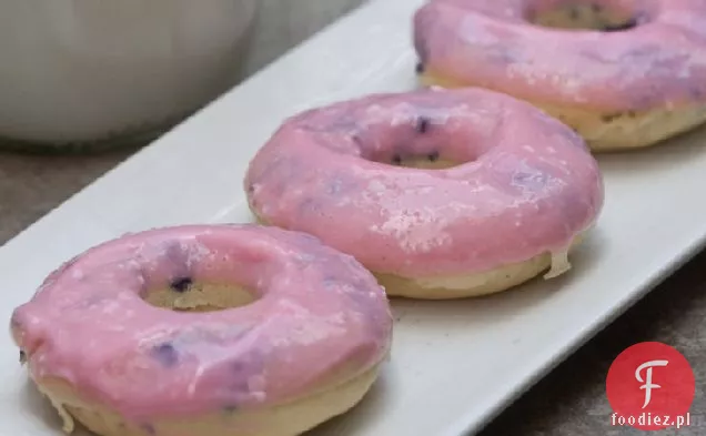 Bardzo Jagodowe Pieczone Pączki