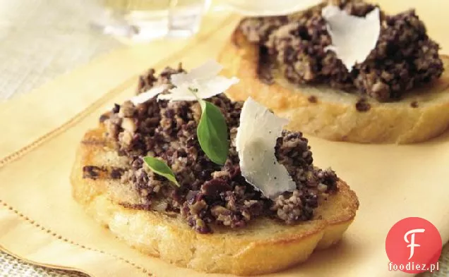 Bruschetta Grzybowo-Oliwkowa