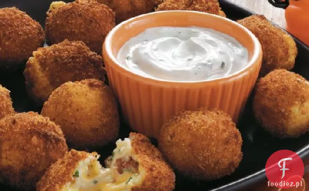 Cheesy Potato Bites with Ranch Dip