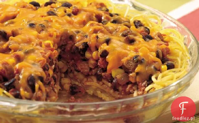 Southwestern Spaghetti Pie