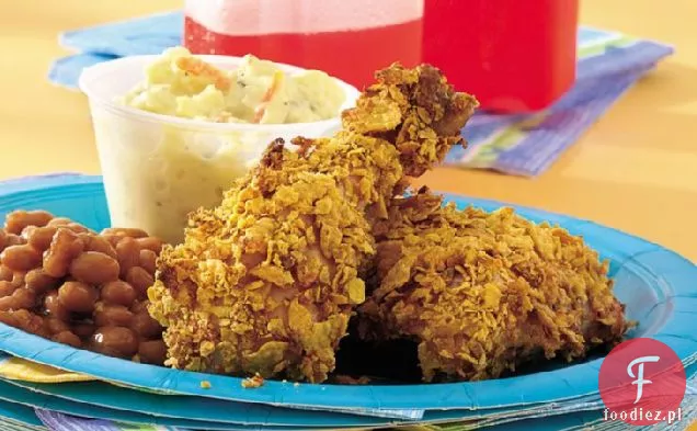 Chrupiący Kurczak Smażony W Piekarniku