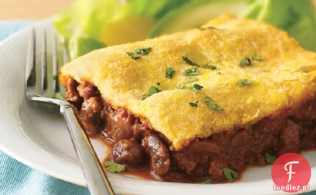 Crescent-Topped Turkey Chili Mole