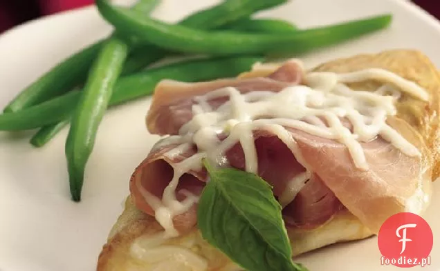 Kurczak z bazylią i Prosciutto