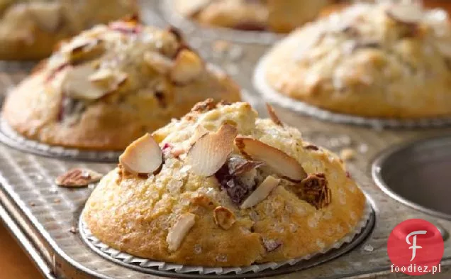 Muffinki Żurawinowo-Migdałowe Granola