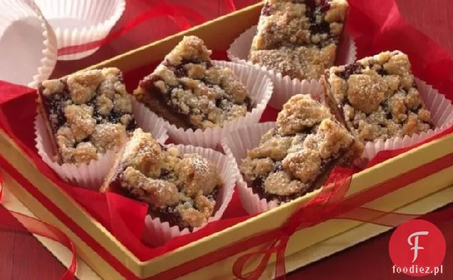 Linzer Torte Bars (Ilość Wymiany Ciasteczek)