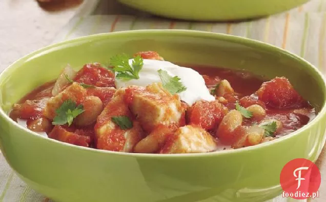 Biała Fasola-Kurczak Chili