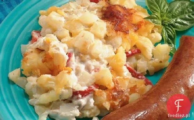 Smoky cheese and Potato Bake