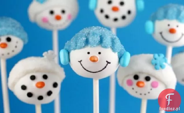 Bakerella ' s Snowman Cake Pops