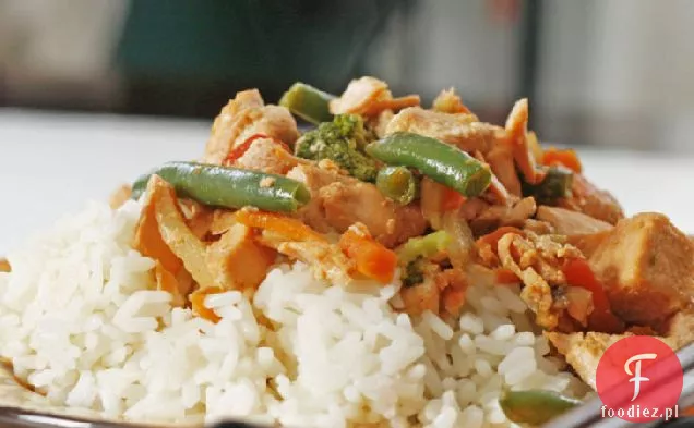 Łosoś Stir-Fry