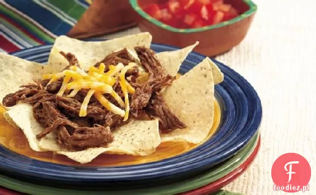 Wolnoopalaczowe Rozdrobnione Nachos Wołowe