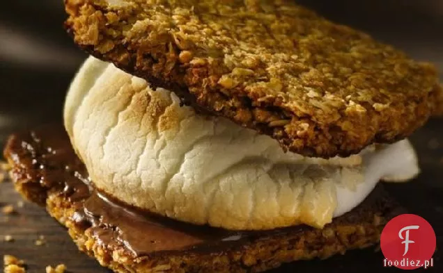 Czekoladowe Granola cienkie s ' mores