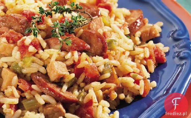 Kurczak z pieczoną papryką i kuskusem