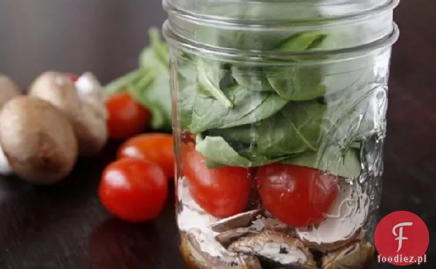 Mason Jar Sałatki Shakers