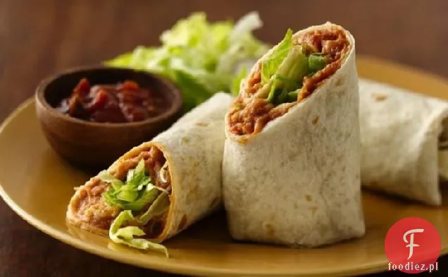 Refried Bean Roll-Ups