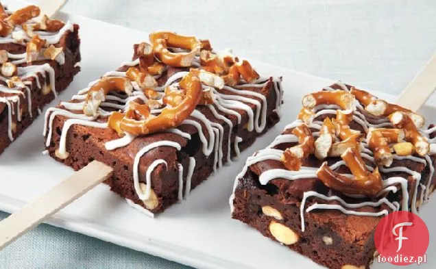 Rocky Road Brownie Sticks