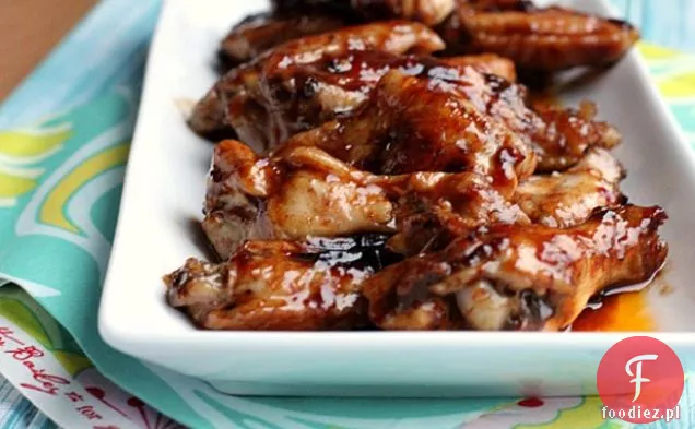 Chili Czosnek Bbq Sosowane Skrzydełka