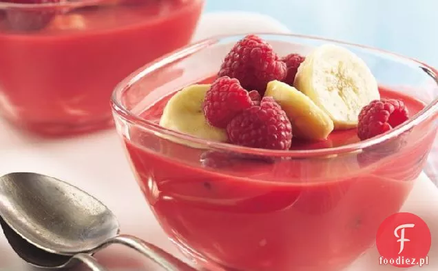 Sałatka Jogurtowo-Malinowo-Bananowa