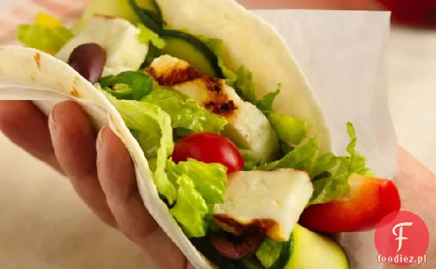 Greckie Tacos Z Grillowanym Serem