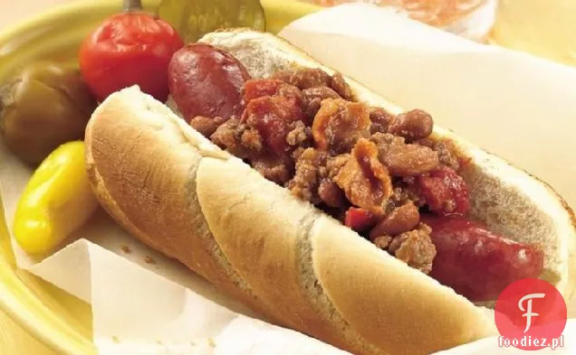 Pieczony-Pomidor Coney Dog Polewa