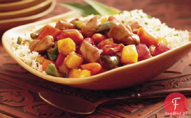 Kurczak Slow-Cooker słodko-kwaśny