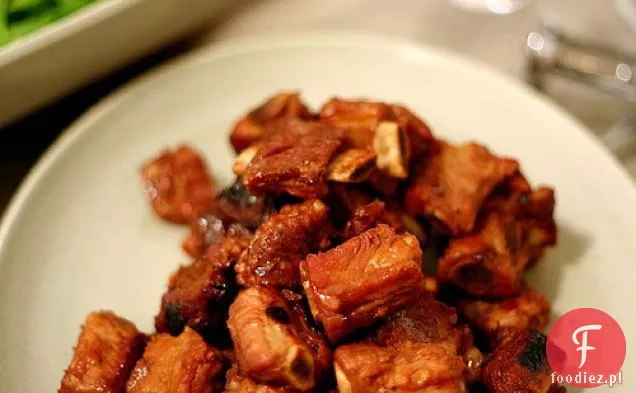 Hoisin-żeberka wieprzowe z miodem
