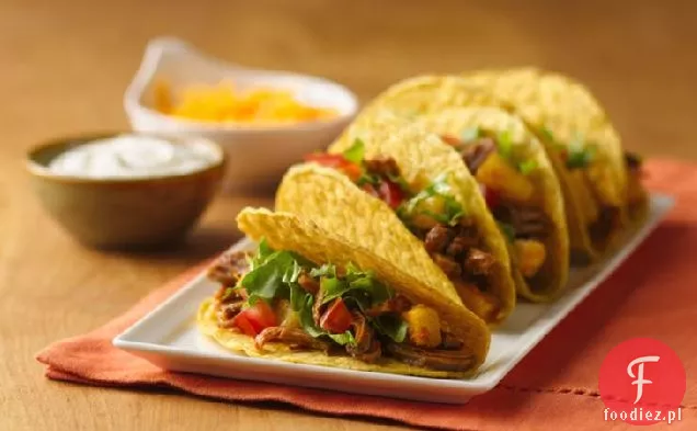 Wolno Gotujące Ananasowo-Wieprzowe Tacos