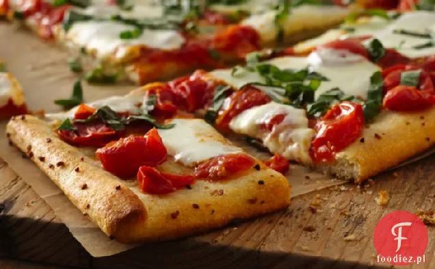 Masło Czosnkowe Crusted Margherita Pizza