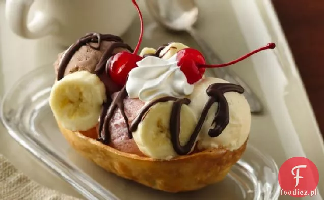 Banana Split Stand 'N Stuff™ Deser Tacos