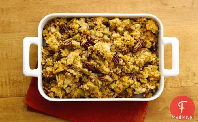 Nadzienie chorizo, pekan i Cheddar