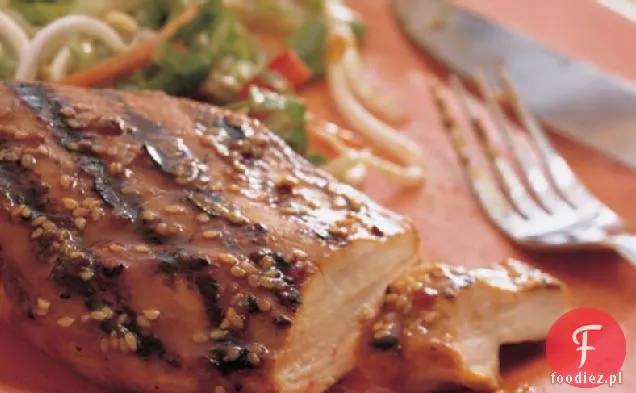 Grillowany Kurczak Sezamowo-Imbirowy