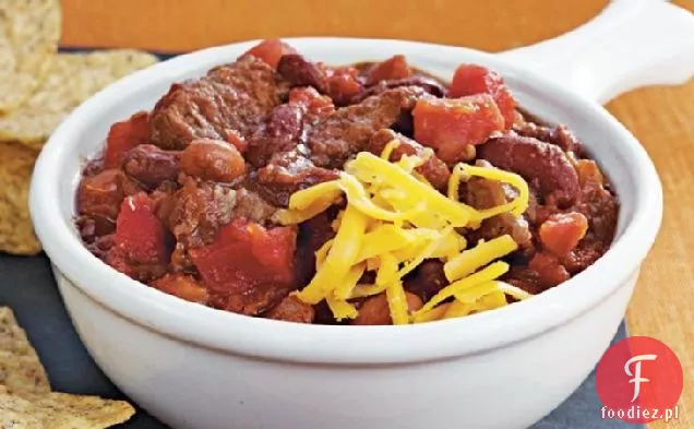 Slow-Cooker Beef ' n Beer Chili