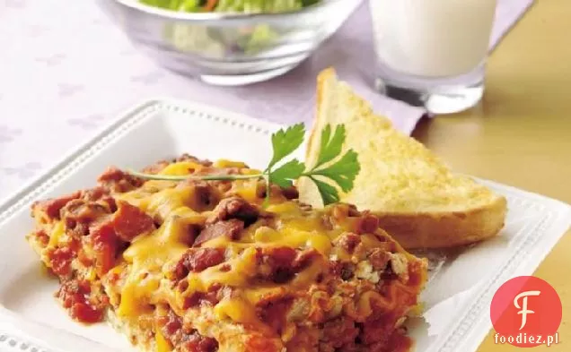 Łatwy Boczek Cheeseburger Lasagne