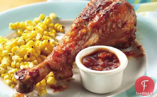 Grillowane Pikantne Chipotle Barbecue Indycze Pałeczki