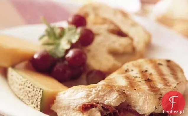 Grillowany Serowy Kurczak Nadziewany Szynką